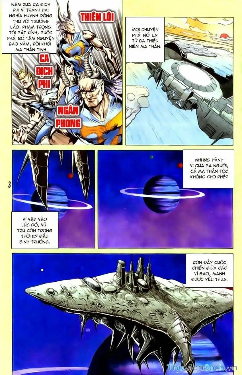 Truyện Tranh Tiểu Ma Thần trang 5