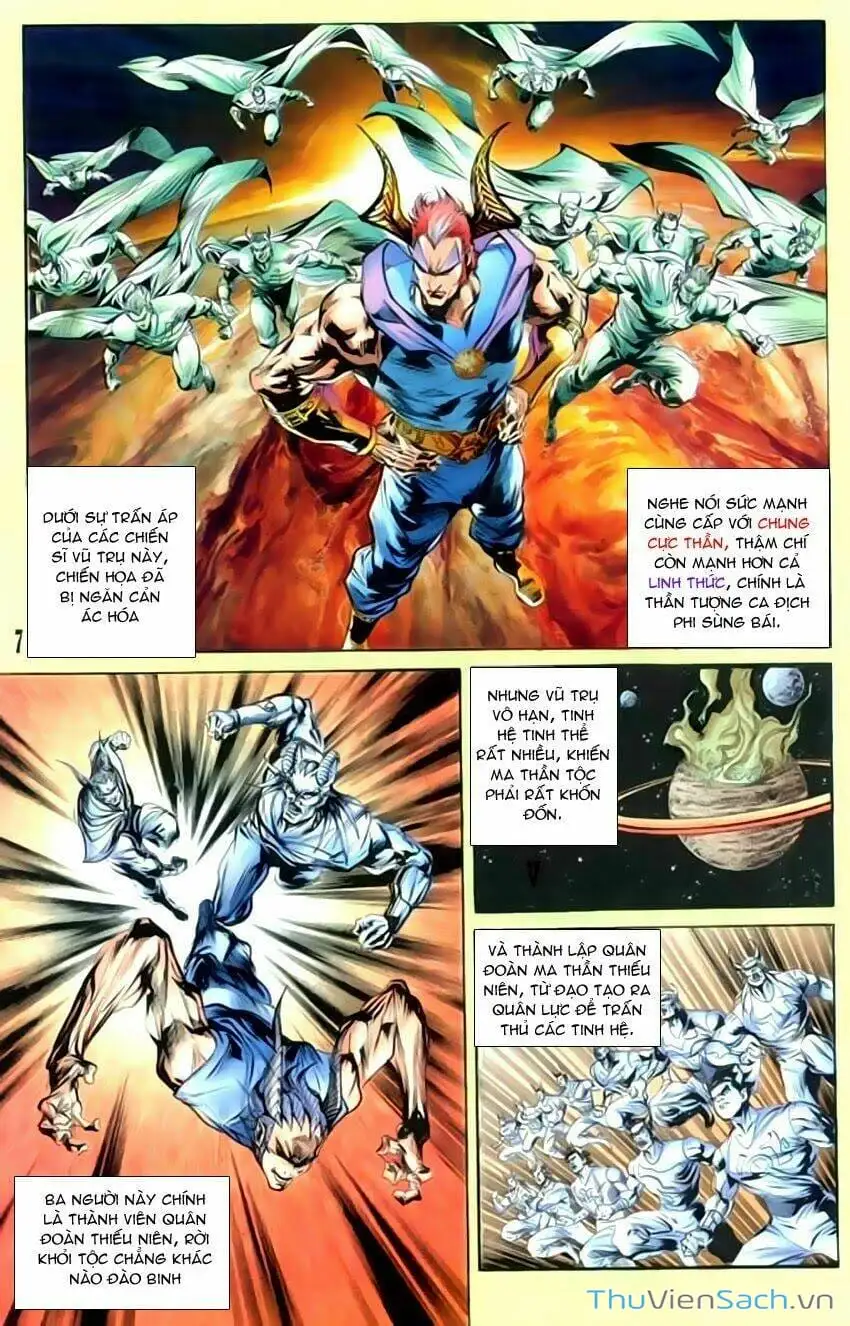 Truyện Tranh Tiểu Ma Thần trang 5