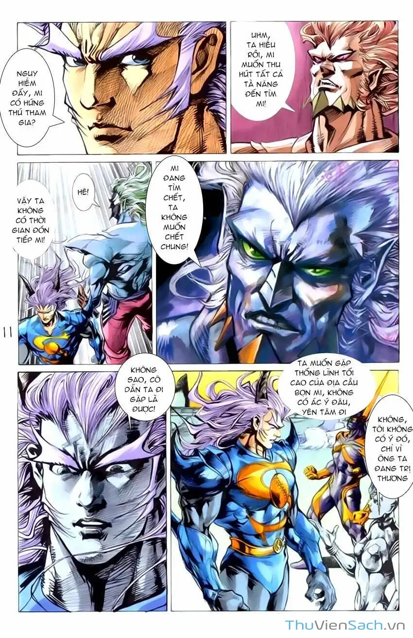 Truyện Tranh Tiểu Ma Thần trang 5