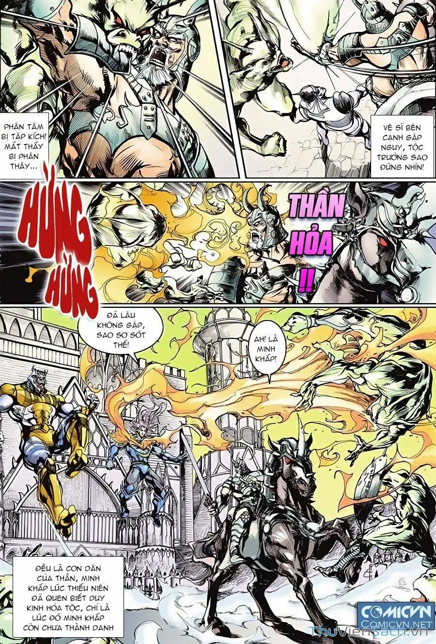 Truyện Tranh Tiểu Ma Thần trang 5