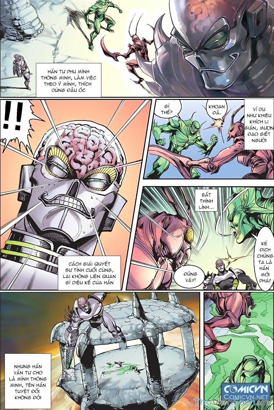 Truyện Tranh Tiểu Ma Thần trang 5