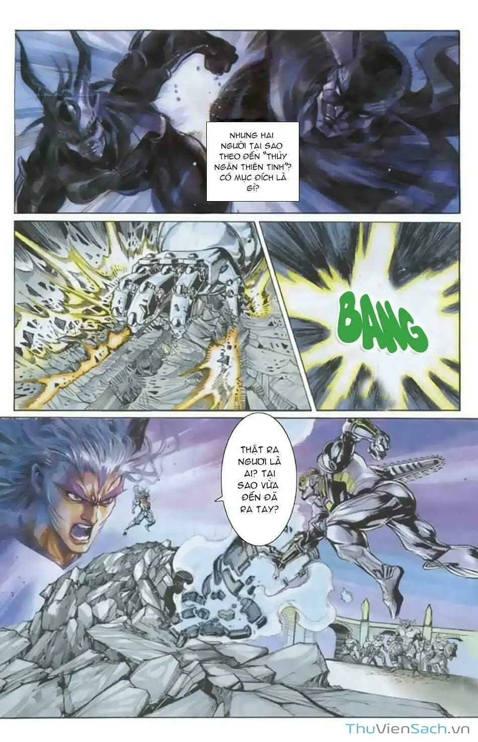 Truyện Tranh Tiểu Ma Thần trang 5