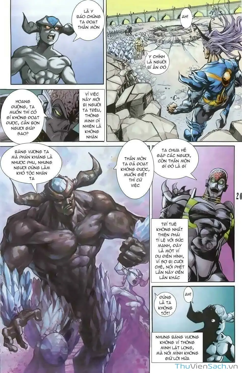 Truyện Tranh Tiểu Ma Thần trang 5