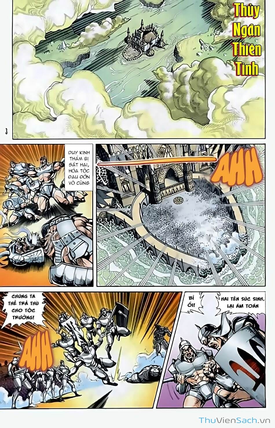 Truyện Tranh Tiểu Ma Thần trang 5