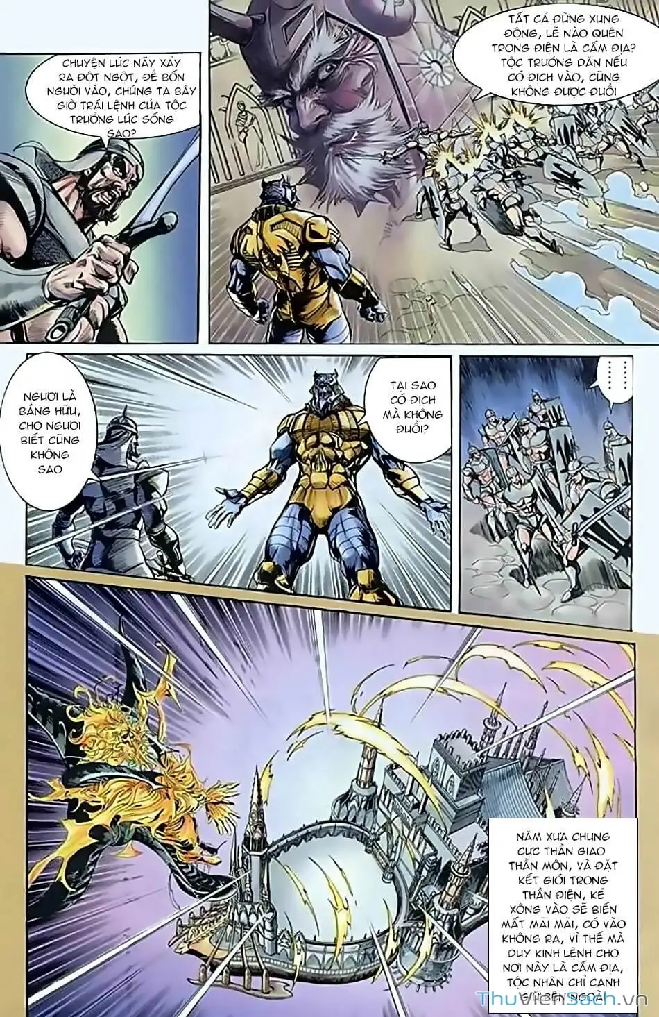 Truyện Tranh Tiểu Ma Thần trang 5