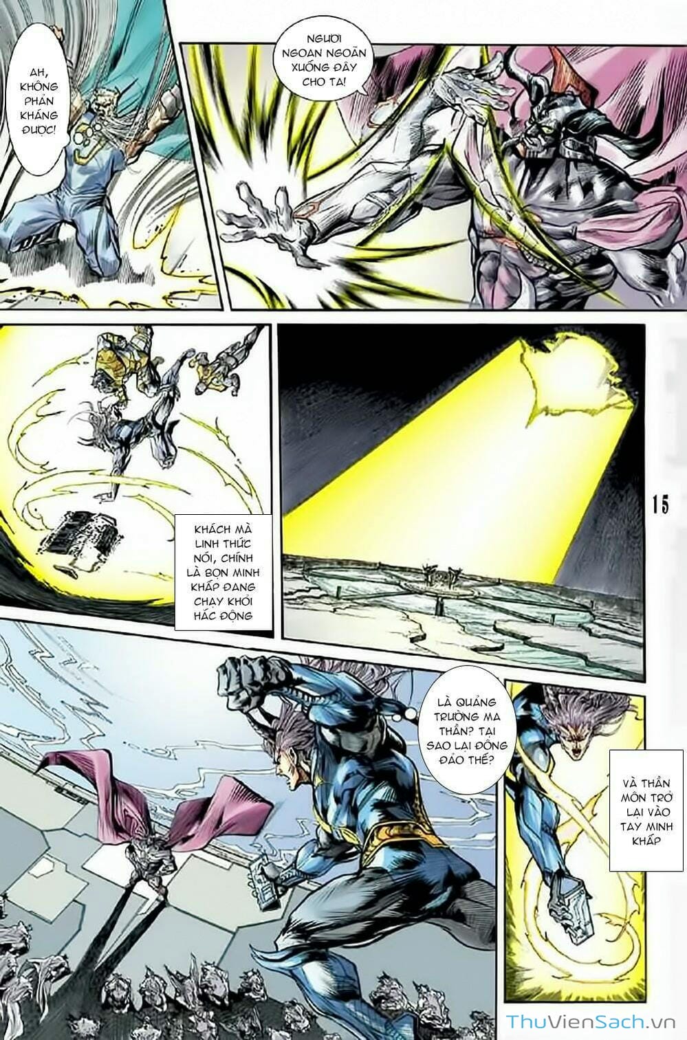 Truyện Tranh Tiểu Ma Thần trang 5