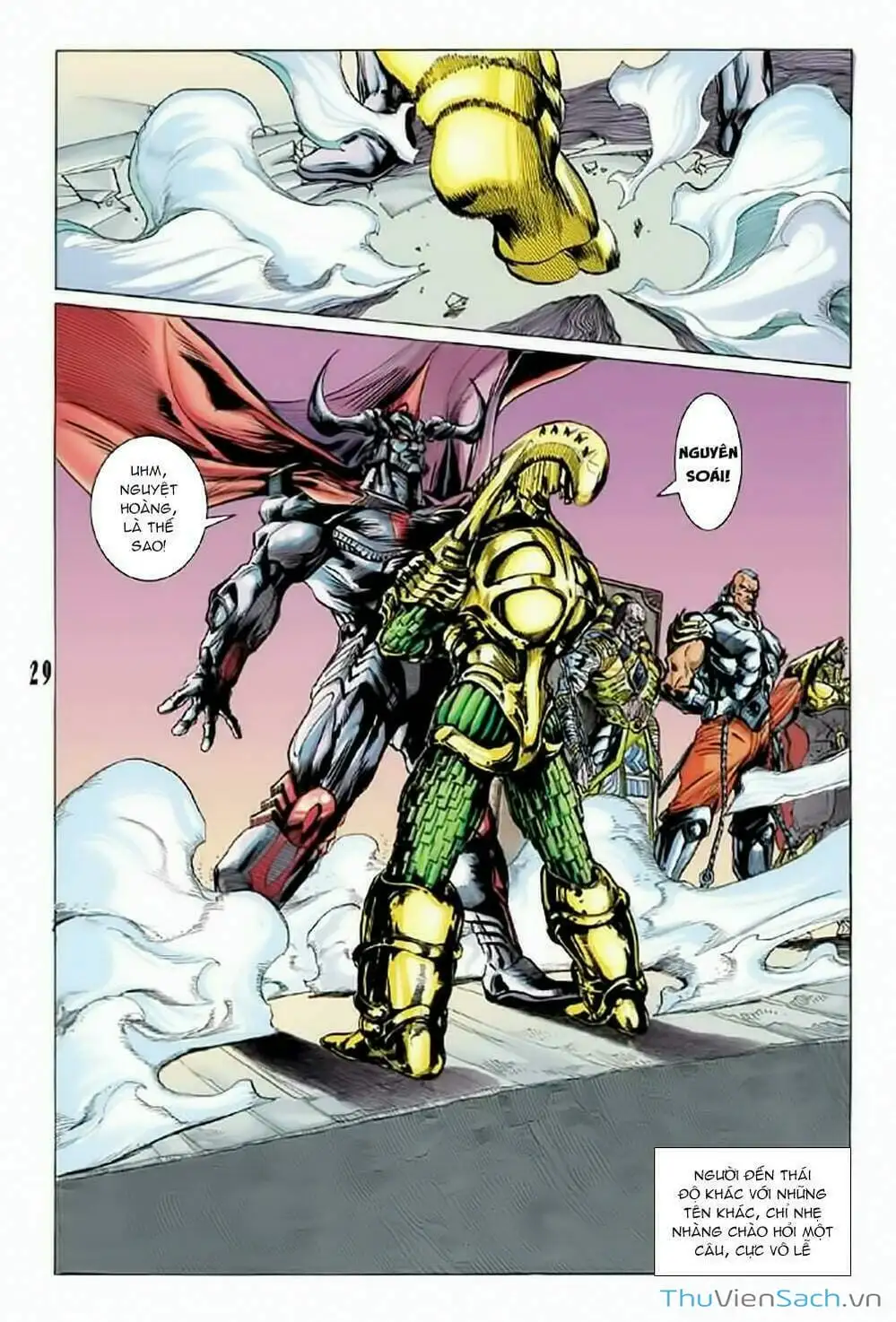 Truyện Tranh Tiểu Ma Thần trang 5