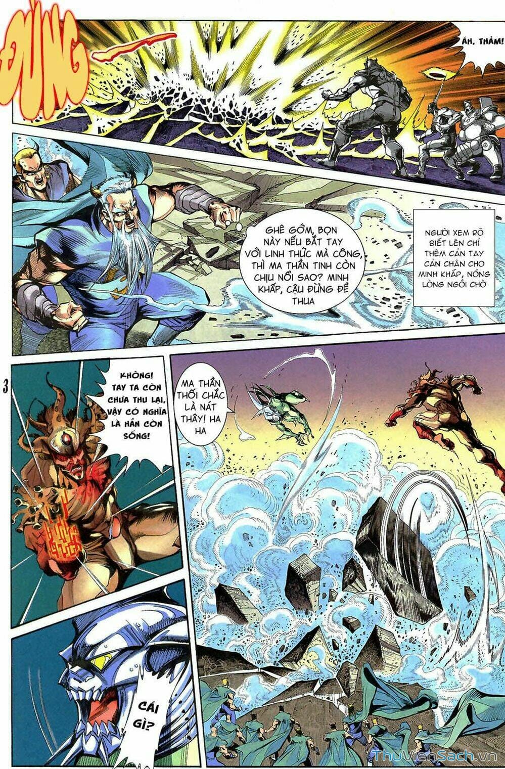 Truyện Tranh Tiểu Ma Thần trang 5