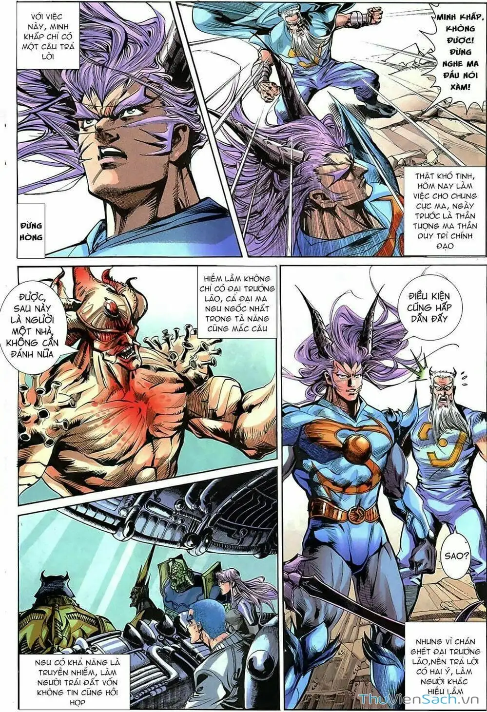 Truyện Tranh Tiểu Ma Thần trang 5