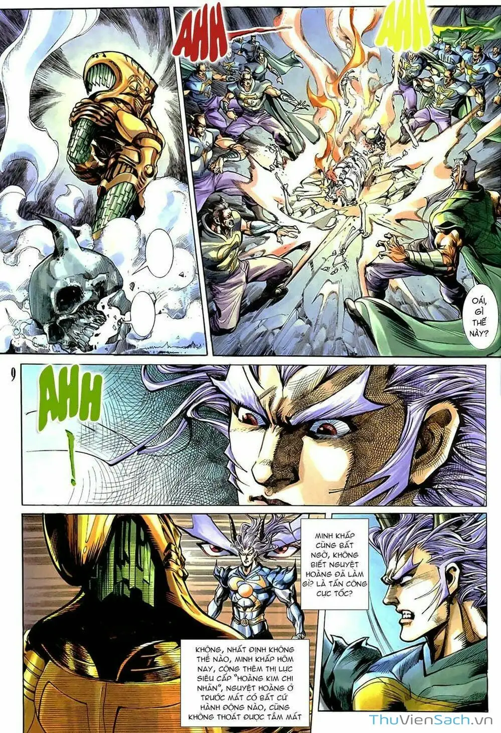 Truyện Tranh Tiểu Ma Thần trang 5