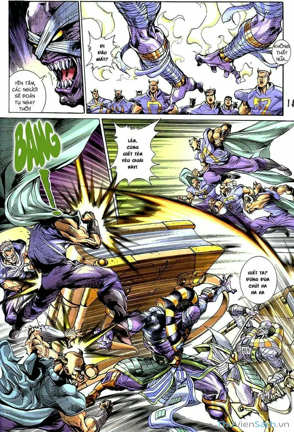 Truyện Tranh Tiểu Ma Thần trang 5