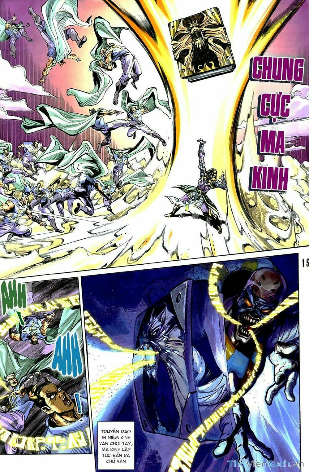 Truyện Tranh Tiểu Ma Thần trang 5