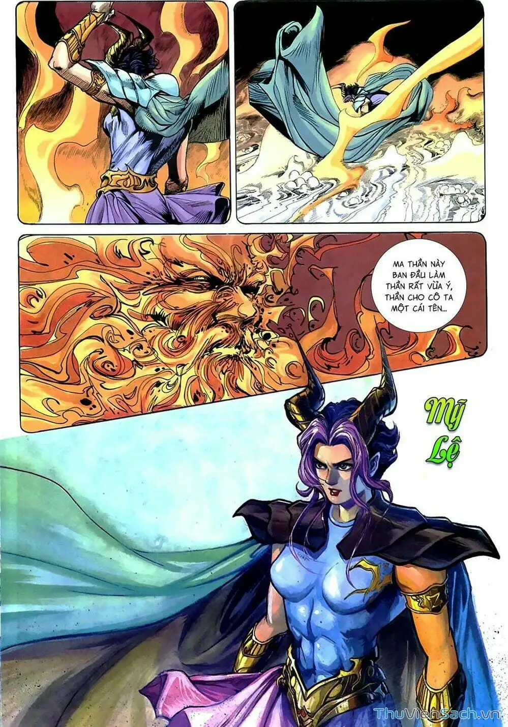 Truyện Tranh Tiểu Ma Thần trang 5