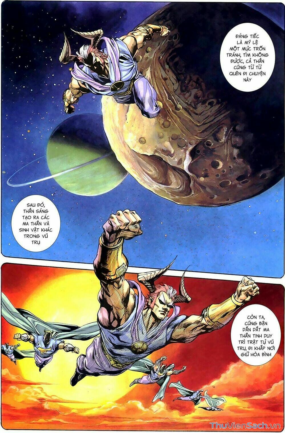 Truyện Tranh Tiểu Ma Thần trang 5