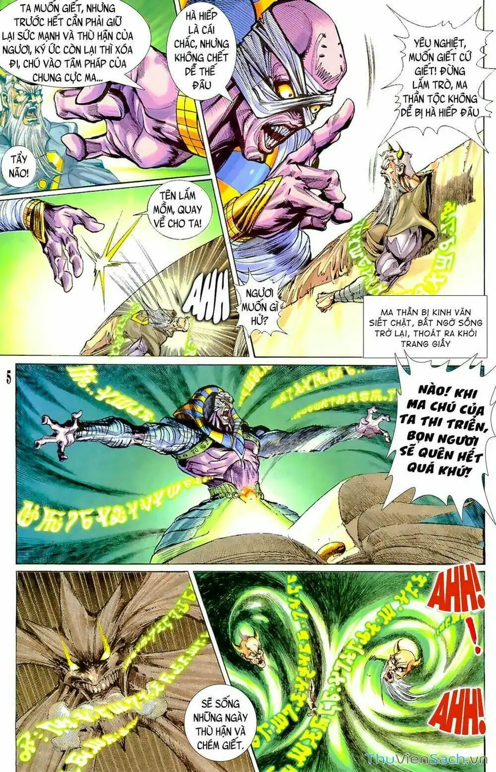 Truyện Tranh Tiểu Ma Thần trang 5