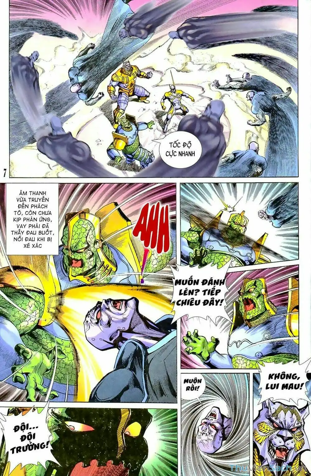 Truyện Tranh Tiểu Ma Thần trang 5