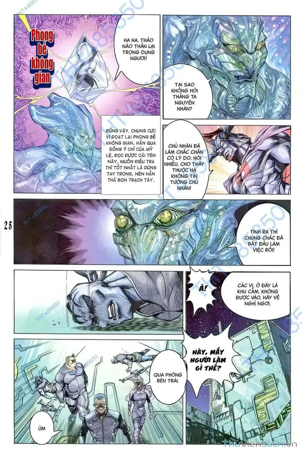 Truyện Tranh Tiểu Ma Thần trang 5