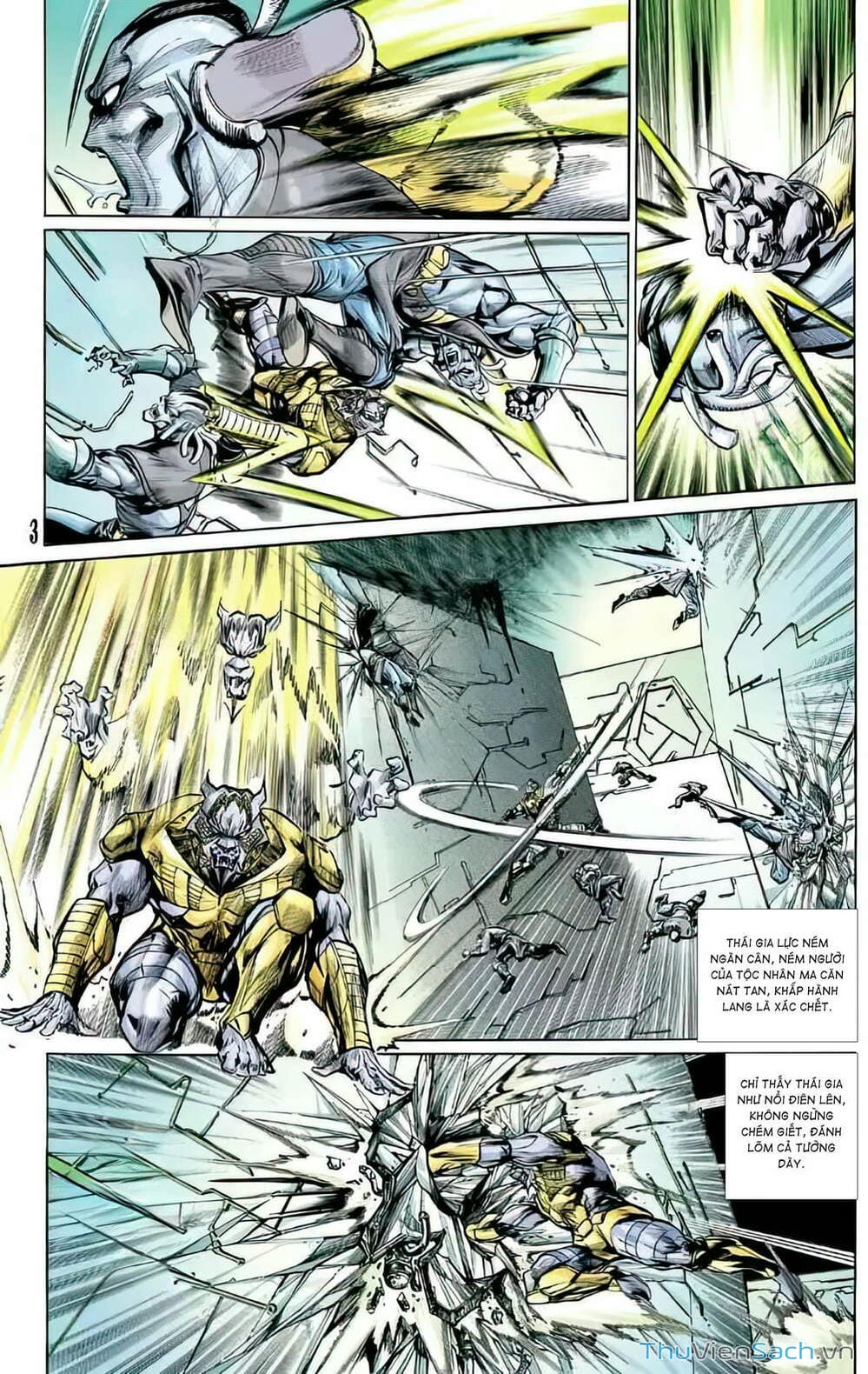 Truyện Tranh Tiểu Ma Thần trang 5