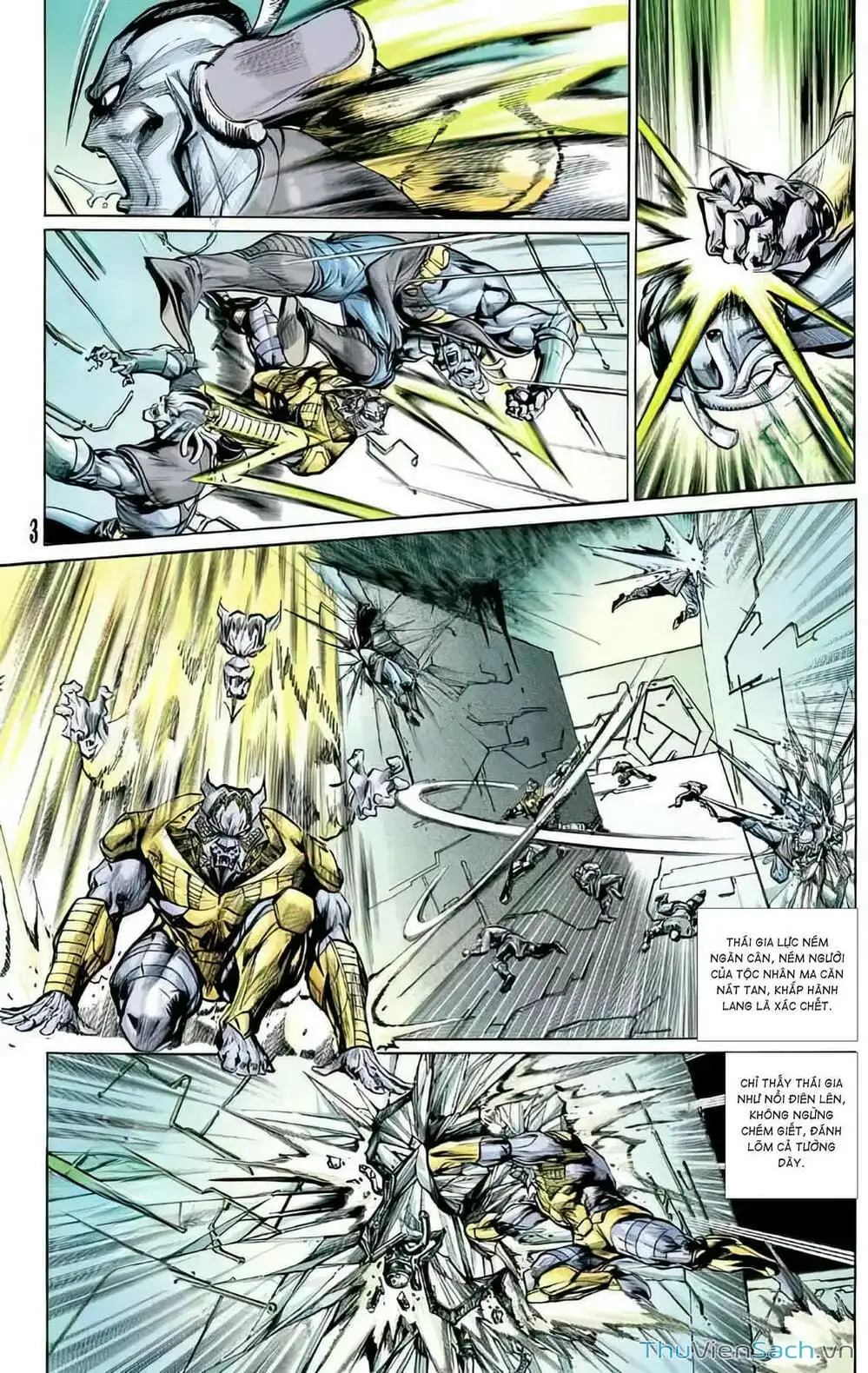 Truyện Tranh Tiểu Ma Thần trang 5