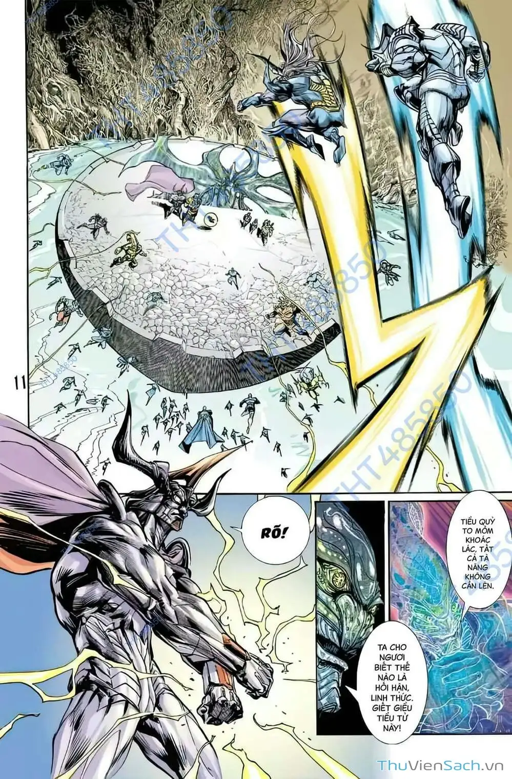 Truyện Tranh Tiểu Ma Thần trang 5