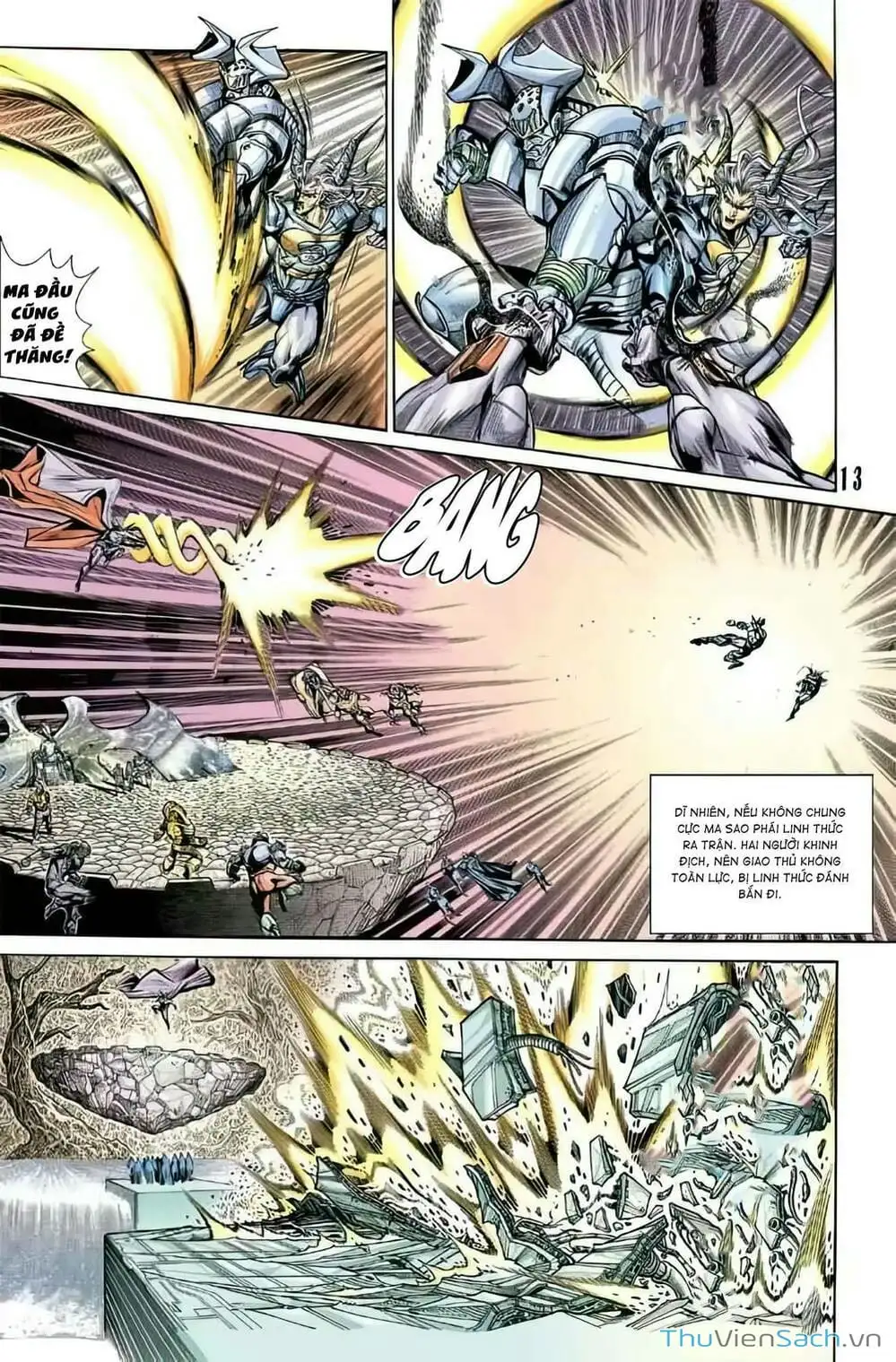 Truyện Tranh Tiểu Ma Thần trang 5