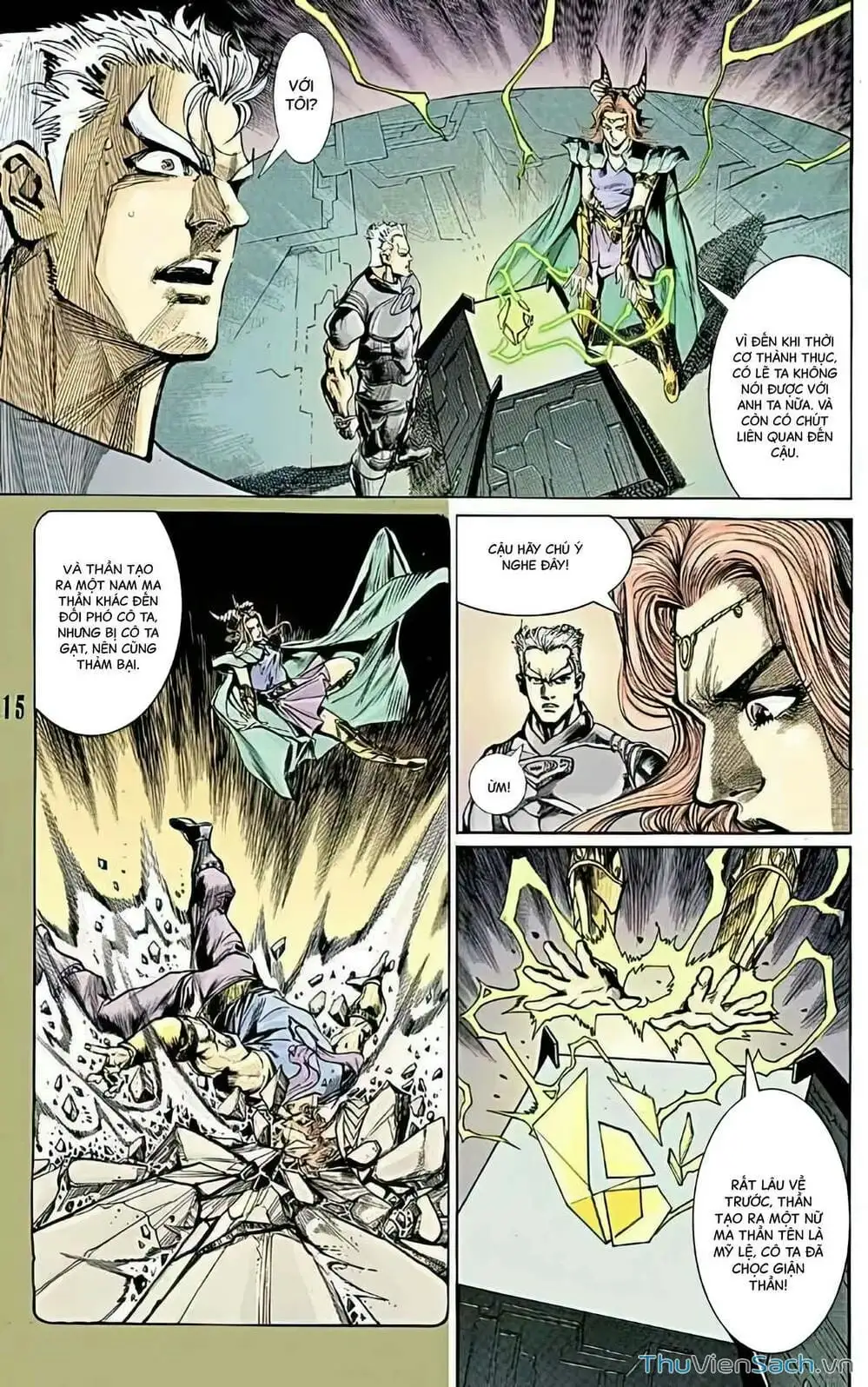 Truyện Tranh Tiểu Ma Thần trang 5