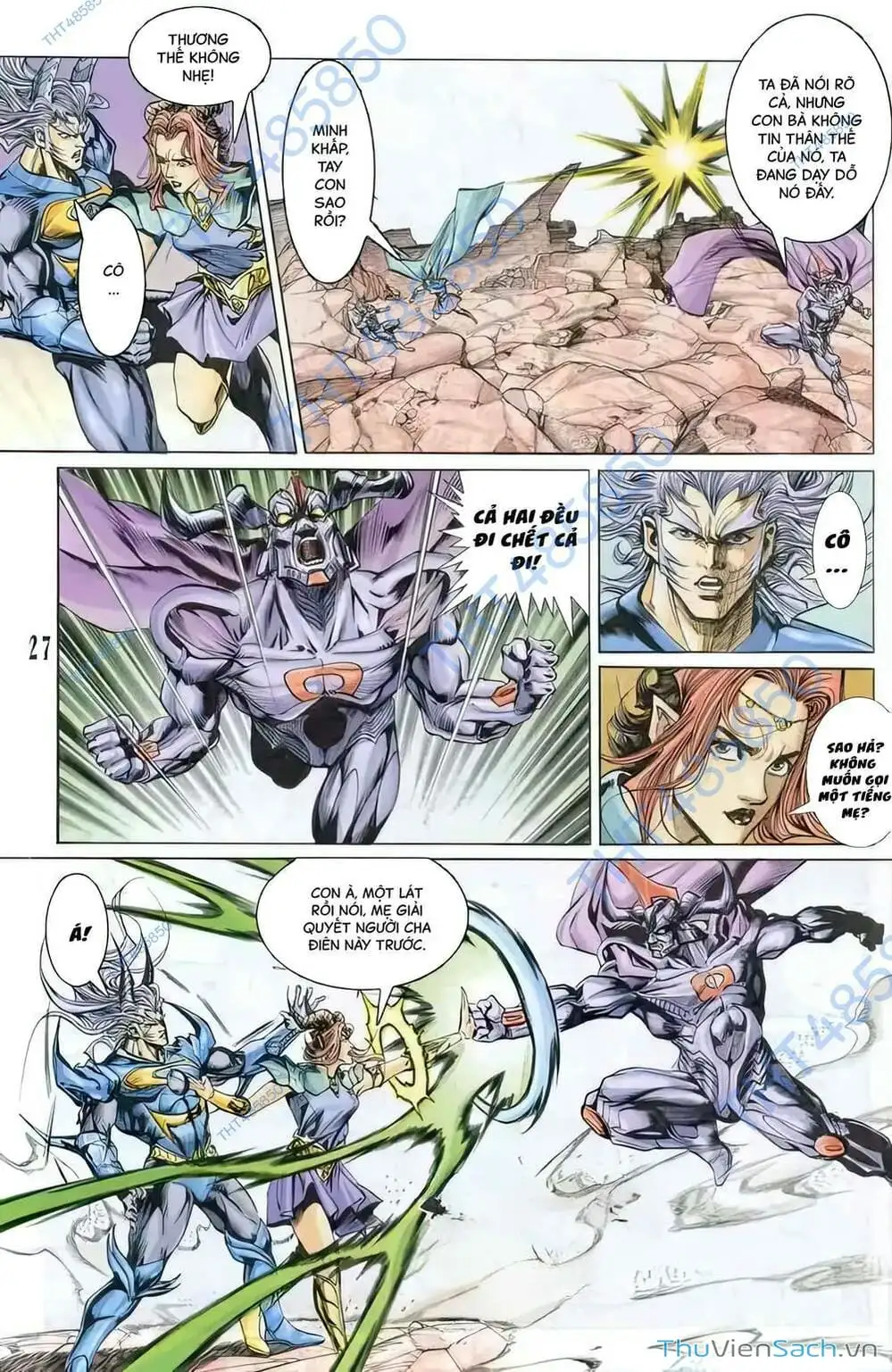 Truyện Tranh Tiểu Ma Thần trang 5