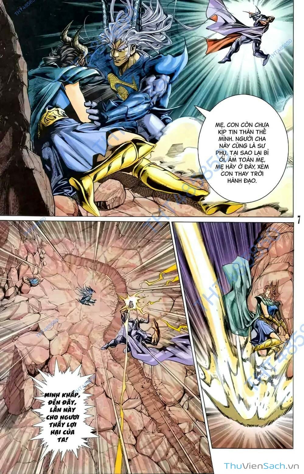 Truyện Tranh Tiểu Ma Thần trang 5