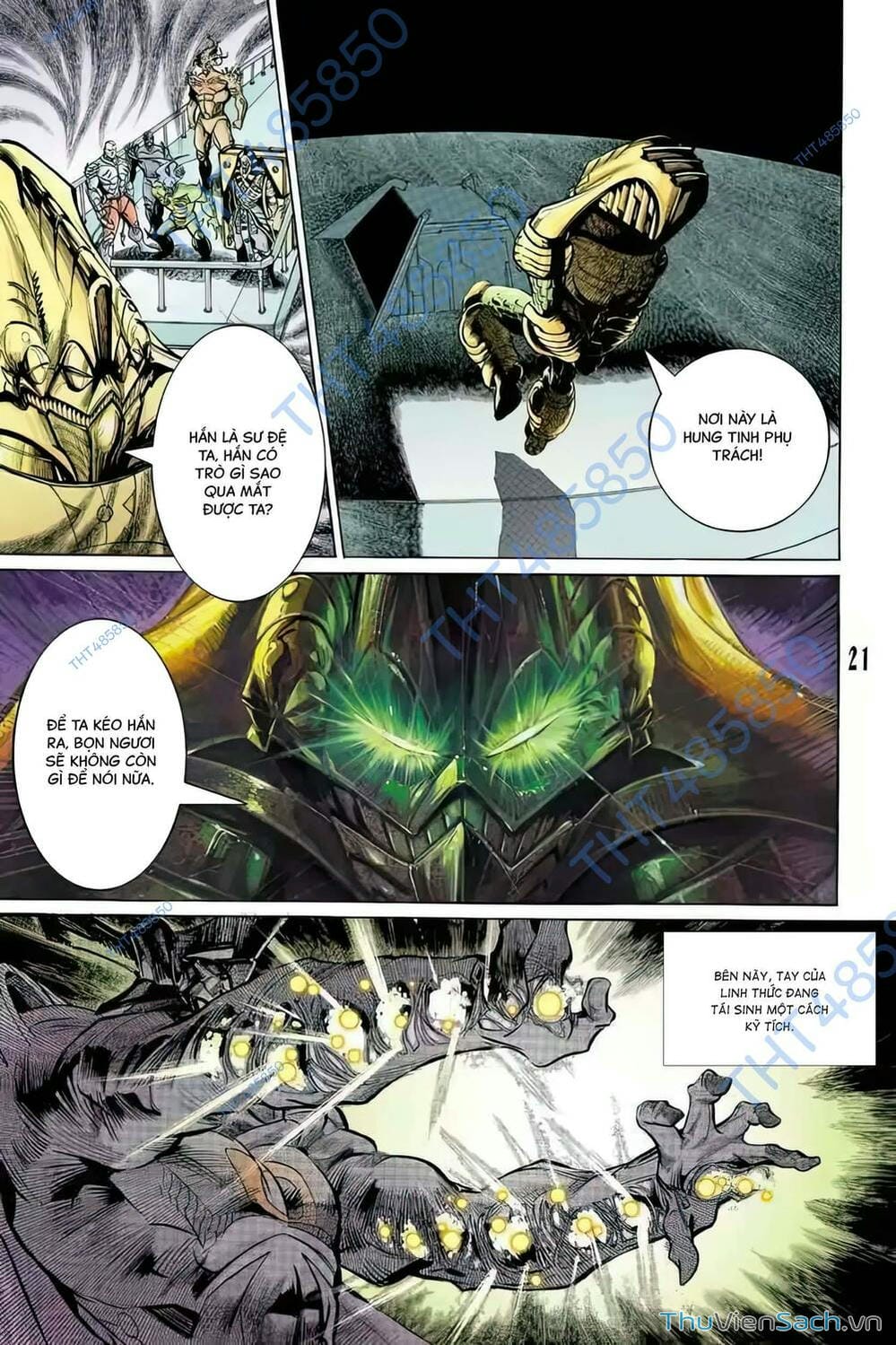 Truyện Tranh Tiểu Ma Thần trang 5