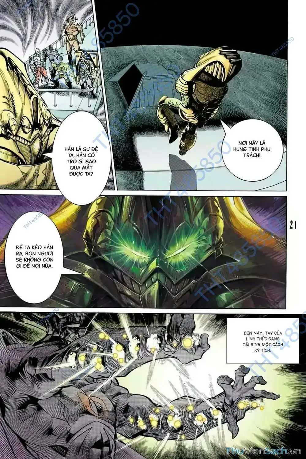 Truyện Tranh Tiểu Ma Thần trang 5