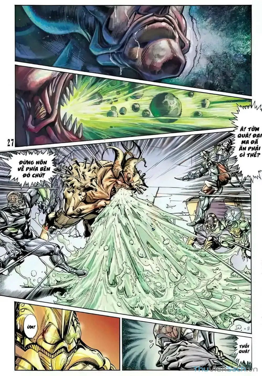 Truyện Tranh Tiểu Ma Thần trang 5