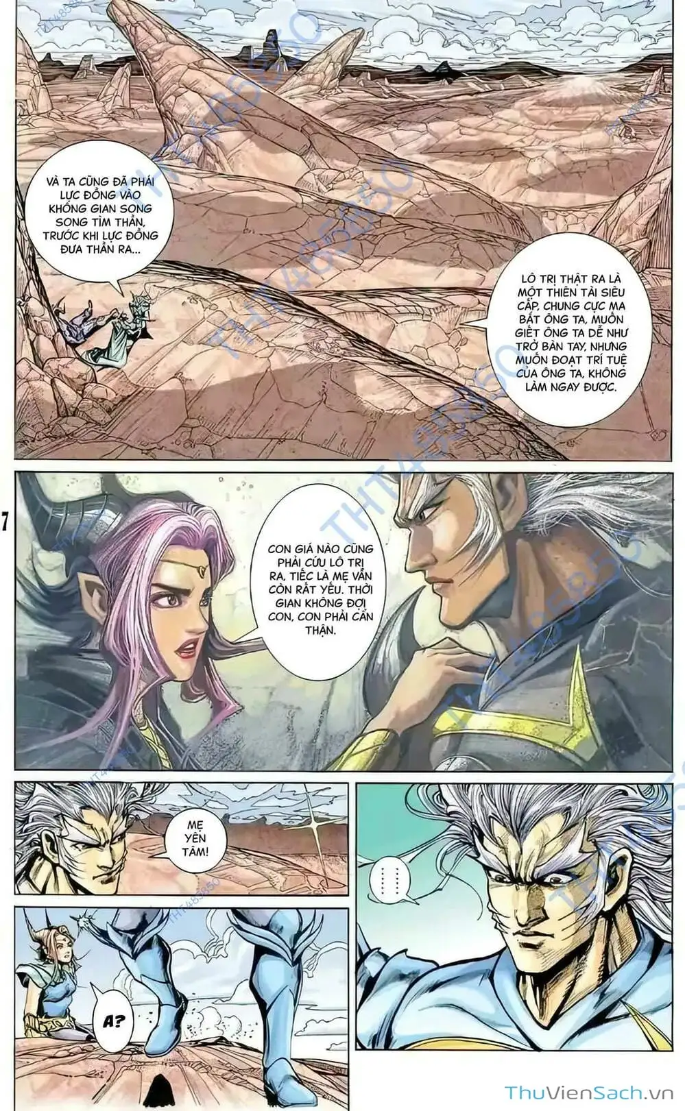 Truyện Tranh Tiểu Ma Thần trang 5