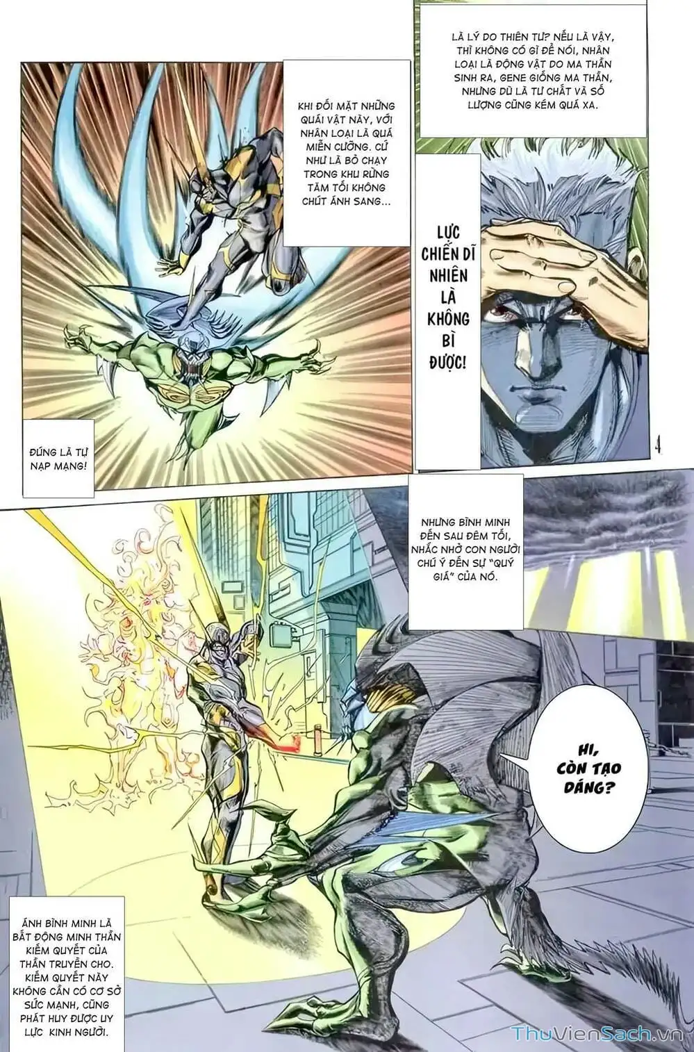 Truyện Tranh Tiểu Ma Thần trang 5