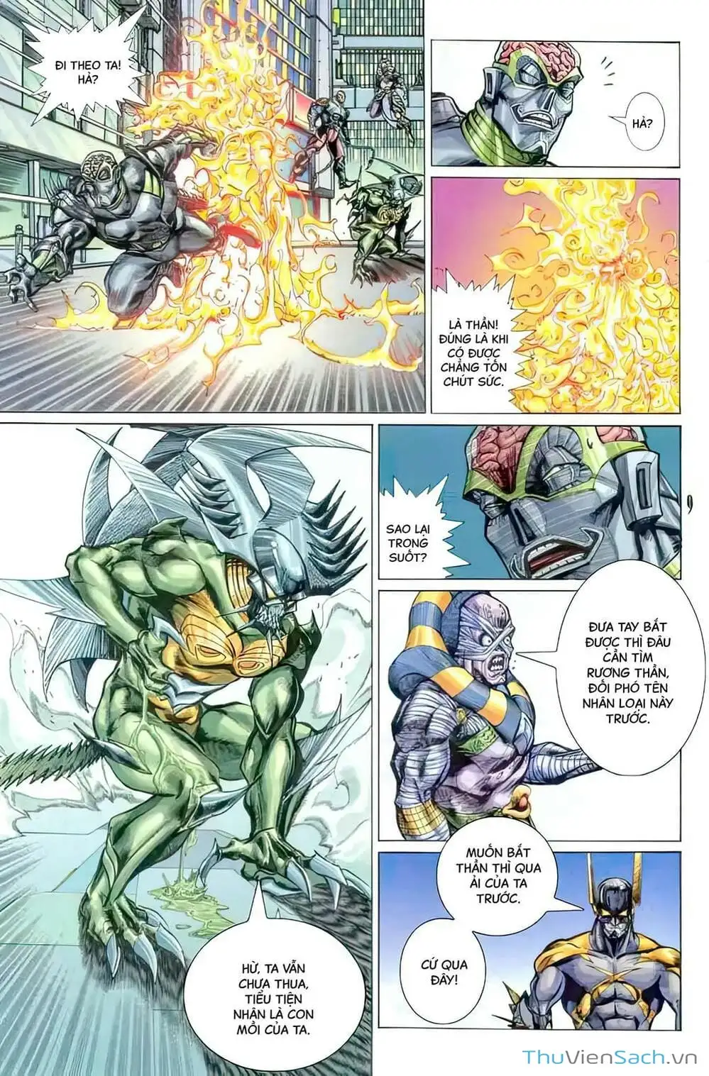 Truyện Tranh Tiểu Ma Thần trang 5