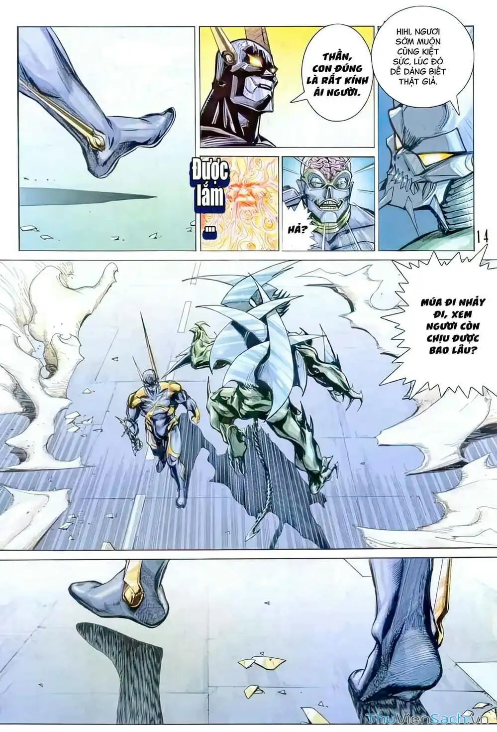 Truyện Tranh Tiểu Ma Thần trang 5