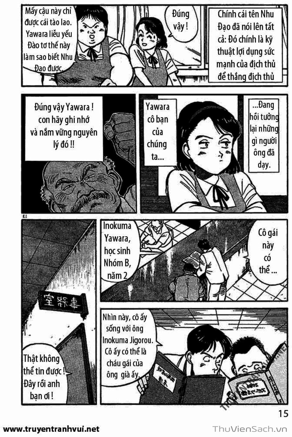 Truyện Tranh Tiểu Thư Nhu Đạo - Yawara! trang 6