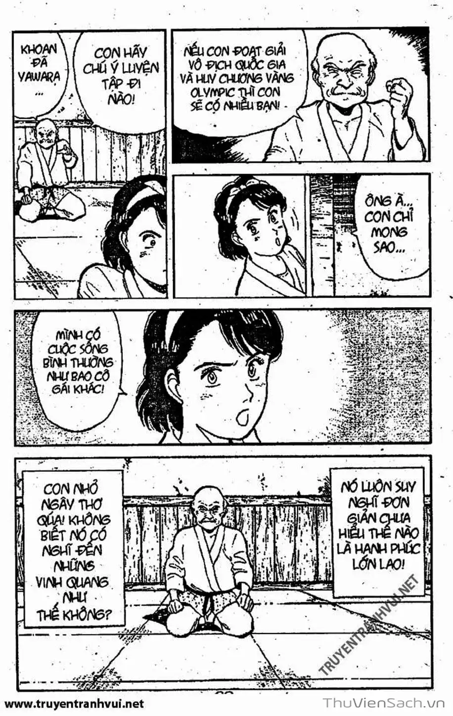Truyện Tranh Tiểu Thư Nhu Đạo - Yawara! trang 6