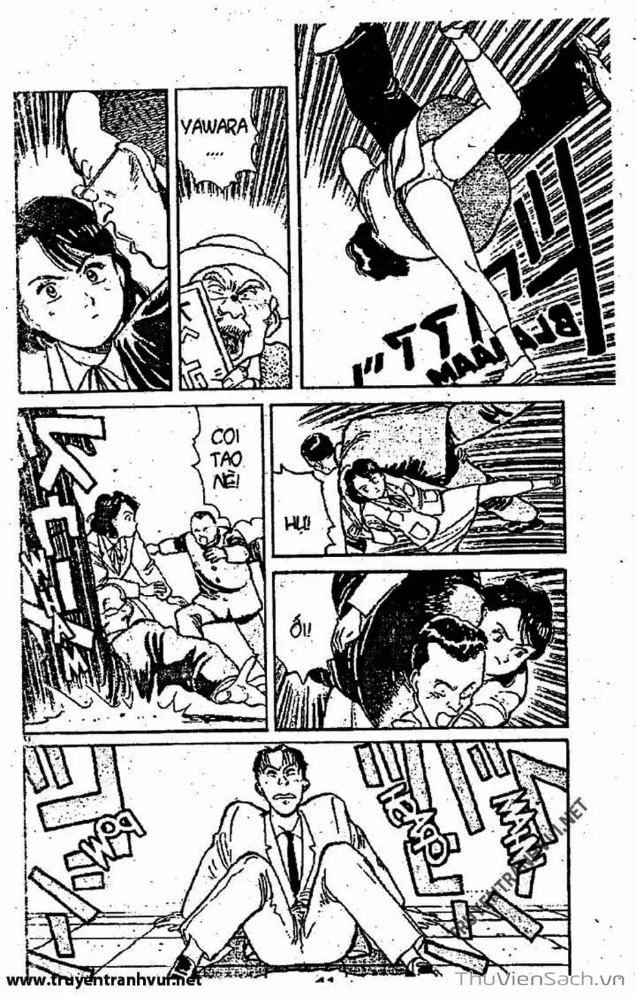 Truyện Tranh Tiểu Thư Nhu Đạo - Yawara! trang 6