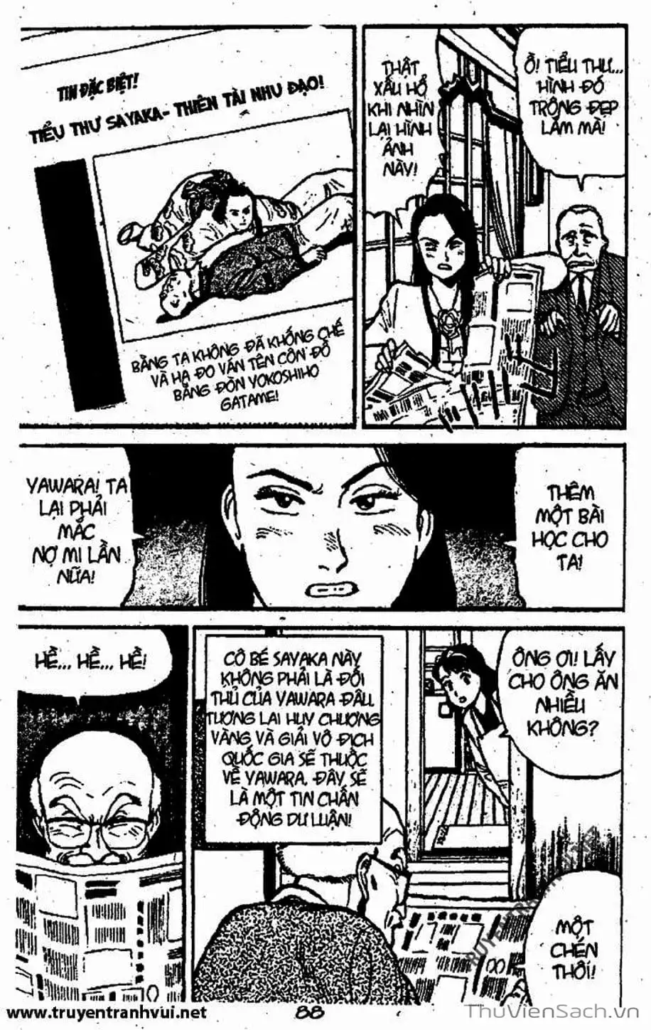 Truyện Tranh Tiểu Thư Nhu Đạo - Yawara! trang 6