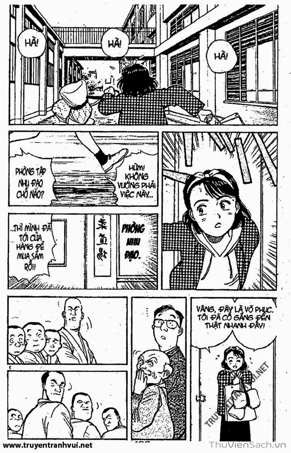 Truyện Tranh Tiểu Thư Nhu Đạo - Yawara! trang 6