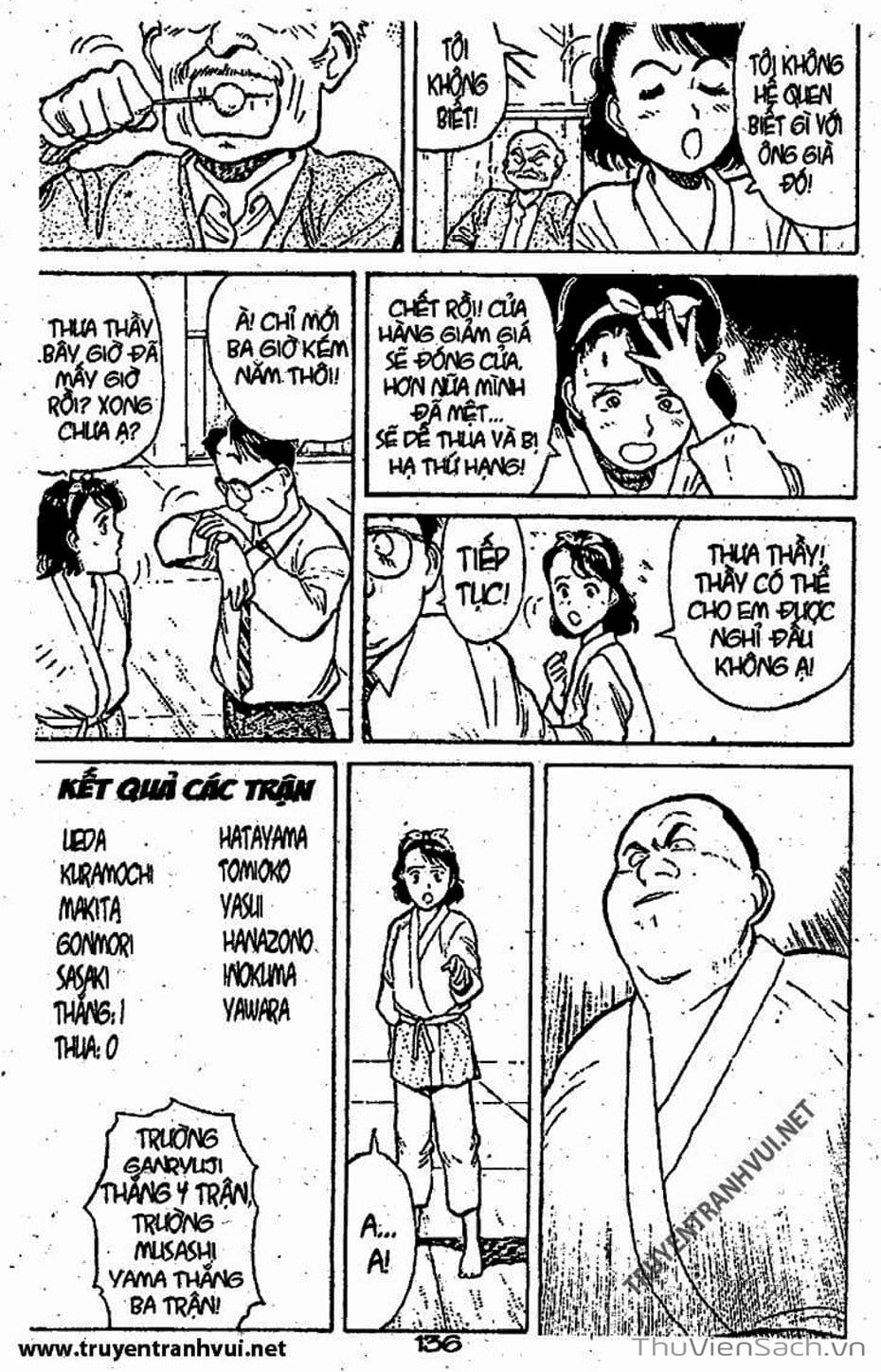 Truyện Tranh Tiểu Thư Nhu Đạo - Yawara! trang 6