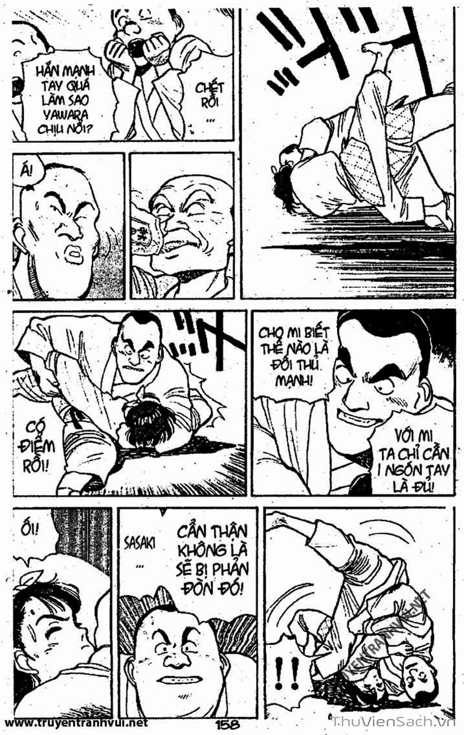 Truyện Tranh Tiểu Thư Nhu Đạo - Yawara! trang 6