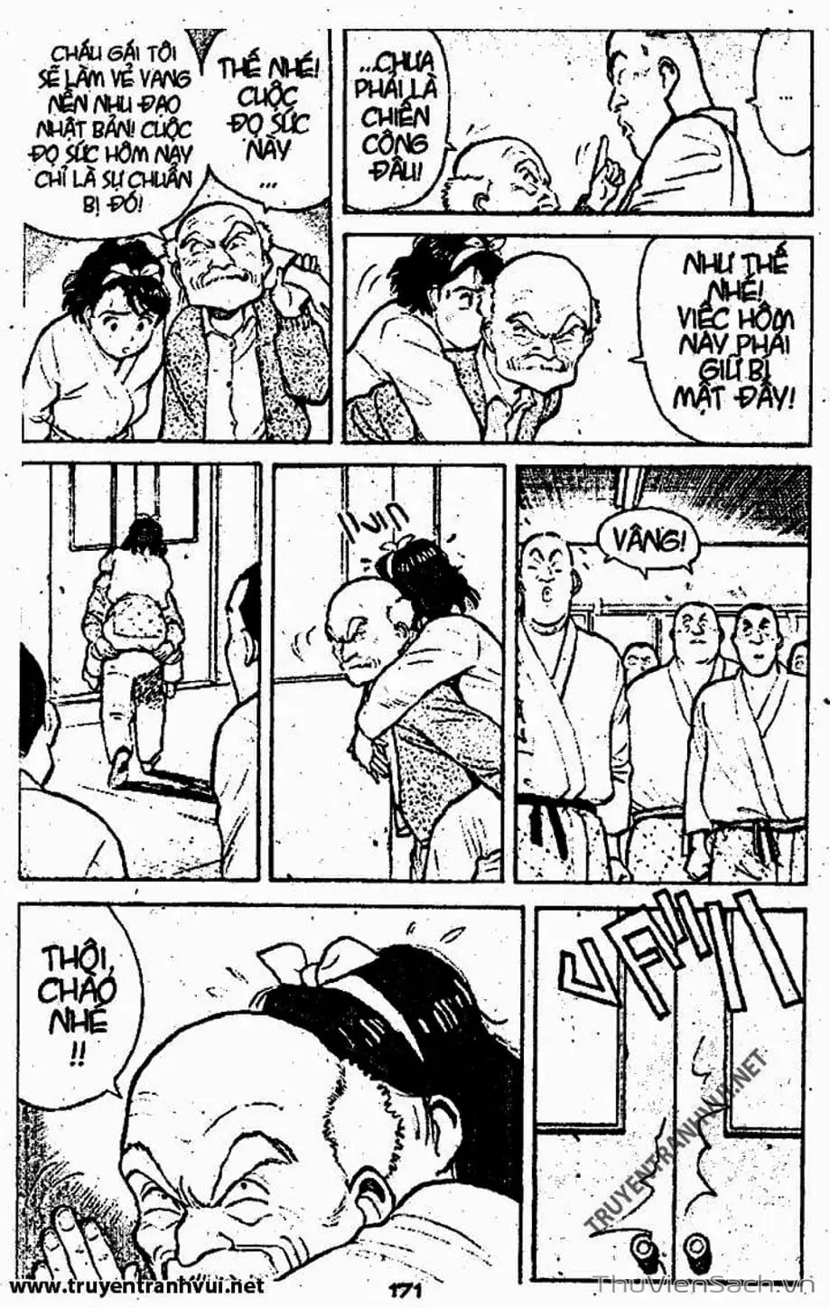 Truyện Tranh Tiểu Thư Nhu Đạo - Yawara! trang 6