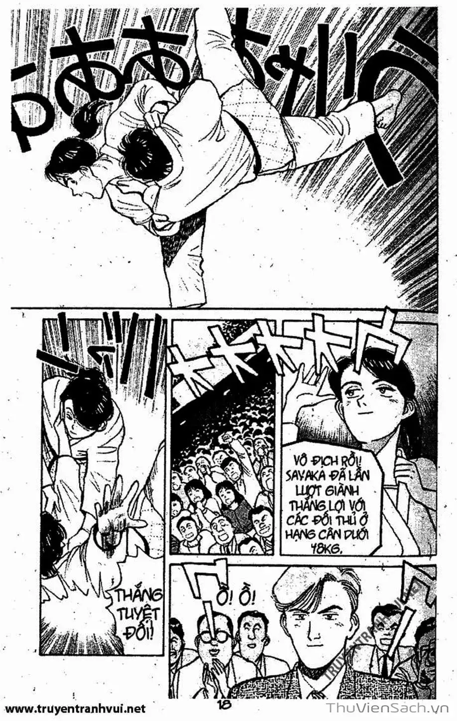 Truyện Tranh Tiểu Thư Nhu Đạo - Yawara! trang 6