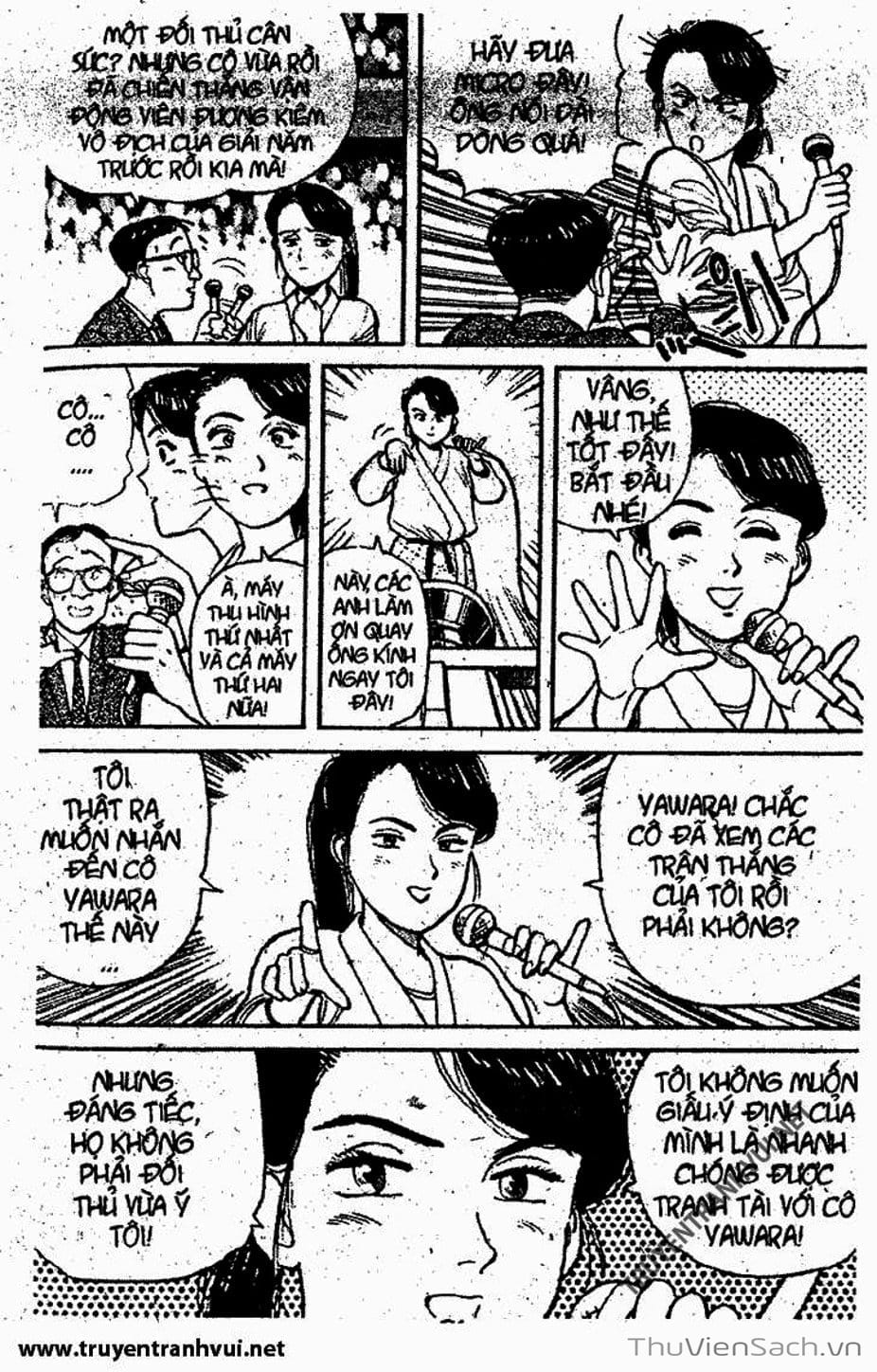 Truyện Tranh Tiểu Thư Nhu Đạo - Yawara! trang 6