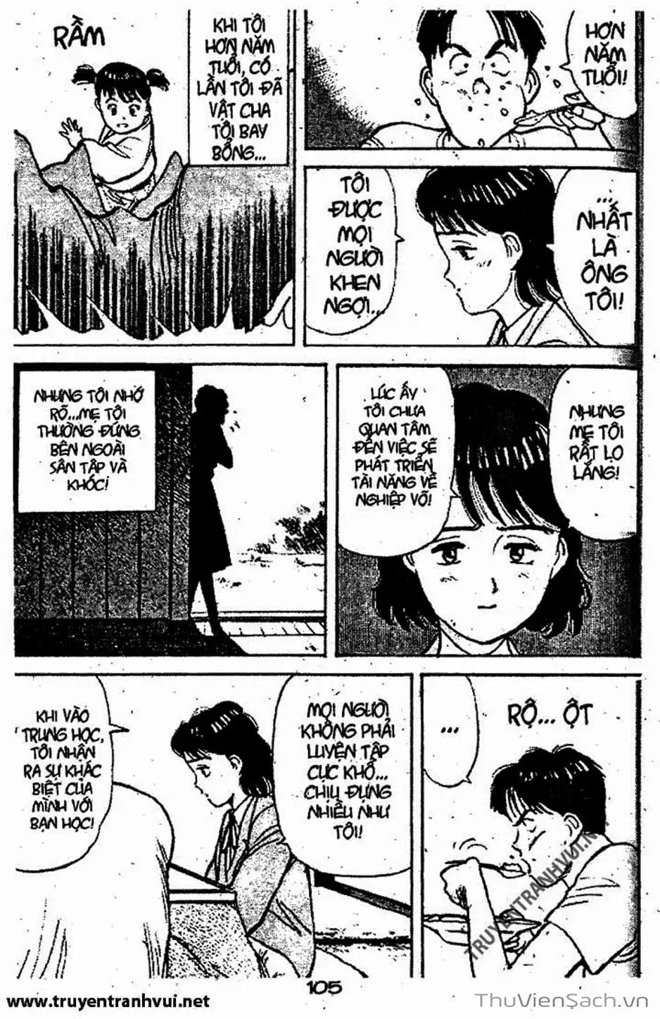 Truyện Tranh Tiểu Thư Nhu Đạo - Yawara! trang 6