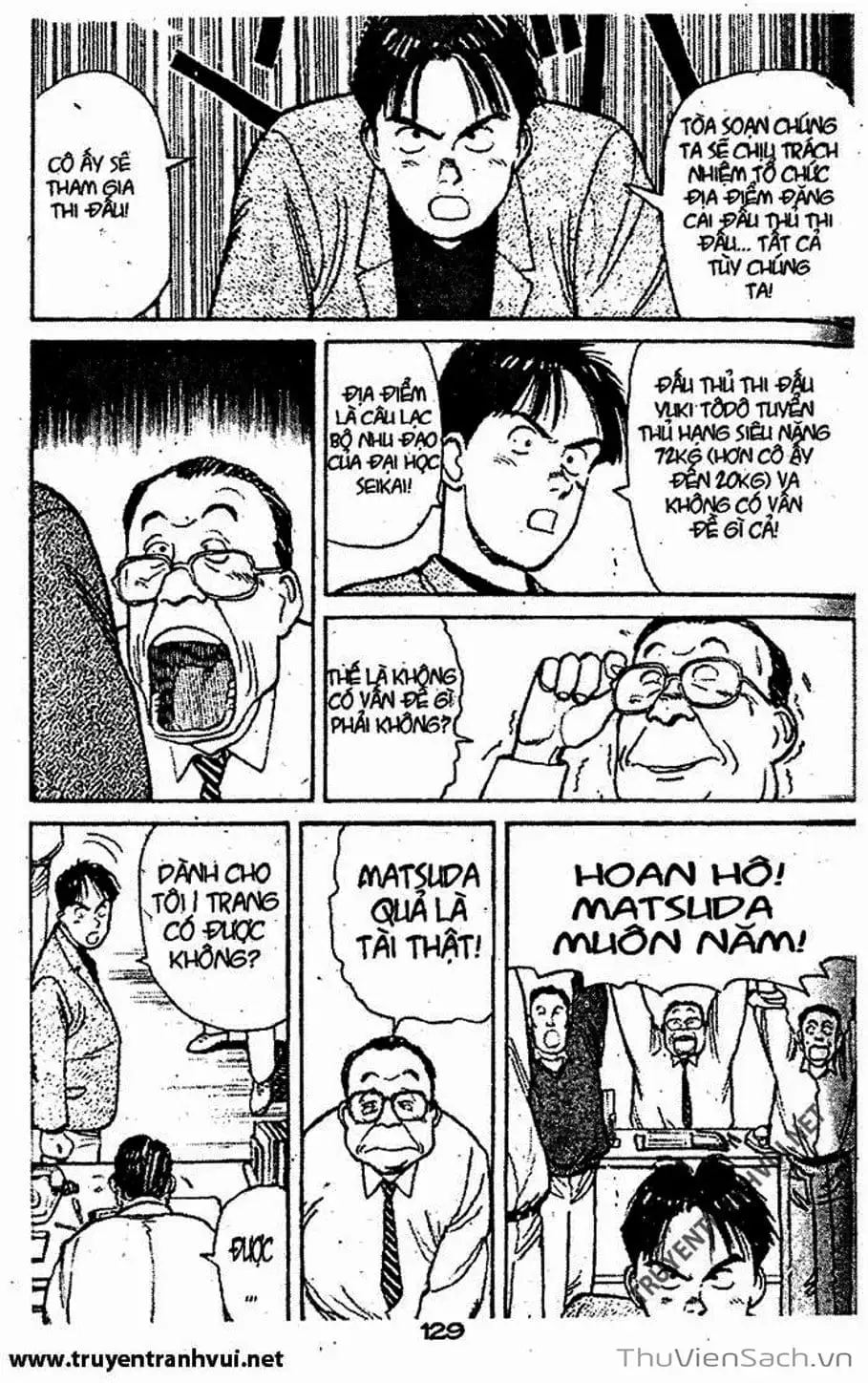 Truyện Tranh Tiểu Thư Nhu Đạo - Yawara! trang 6