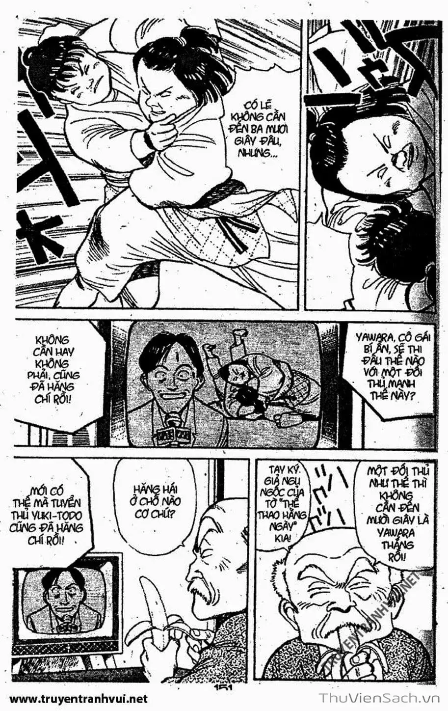 Truyện Tranh Tiểu Thư Nhu Đạo - Yawara! trang 6