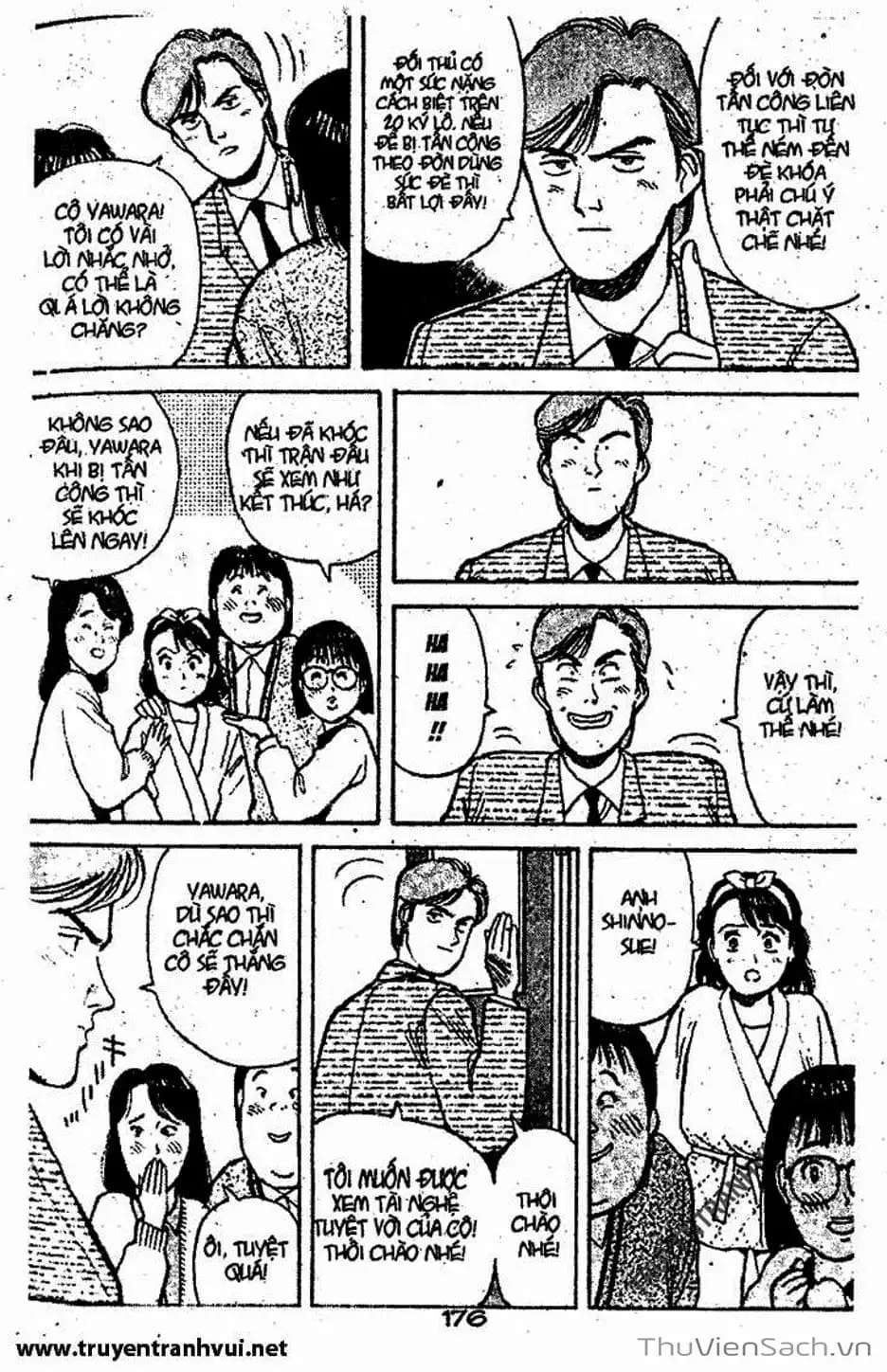 Truyện Tranh Tiểu Thư Nhu Đạo - Yawara! trang 6
