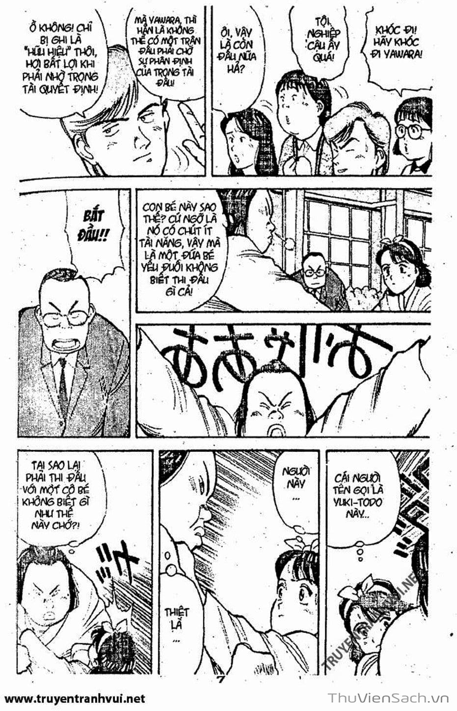 Truyện Tranh Tiểu Thư Nhu Đạo - Yawara! trang 6